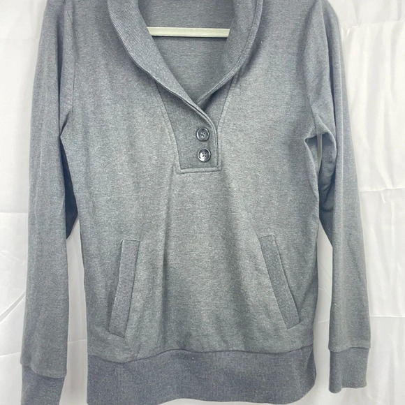 Gray Pullover Sweater Banana Republic Size Small - Picture 4 of 7